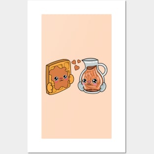 All i need is waffles and syrop, Kawaii waffles and syrop. Posters and Art